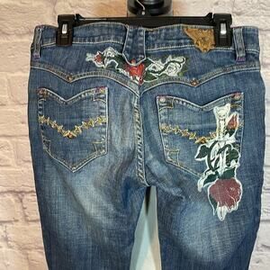 Inkslingers Y2K low waisted denim jeans